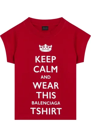 Balenciaga Mujer, Camisetas, Rojo, Talla: L