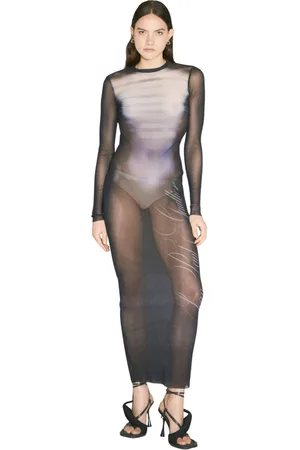 Jean Paul Gaultier Mujer, Vestidos, Azul, Talla: M