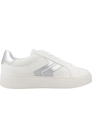 Geox Mujer, Zapatos, Blanco, Talla: 39 EU