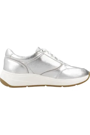 Geox Mujer, Zapatos, Gris, Talla: 40 EU