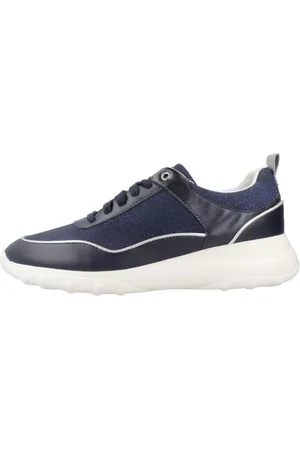 Geox Mujer, Zapatos, Azul, Talla: 38 EU