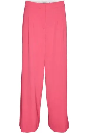 VERO MODA Mujer, Pantalones, Rosa, Talla: M L32