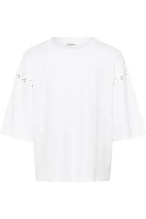 Karen by Simonsen Mujer, Camisetas, Blanco, Talla: 2XS