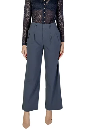 Calvin Klein Mujer, Pantalones, Gris, Talla: W28