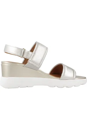 Geox Mujer, Zapatos, Gris, Talla: 38 EU