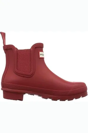 Hunter Mujer, Zapatos, Rojo, Talla: 38 EU