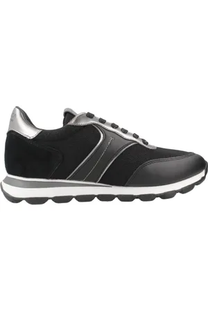 Geox Mujer, Zapatos, Negro, Talla: 37 EU