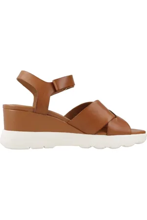 Geox Mujer, Zapatos, Marrón, Talla: 37 EU