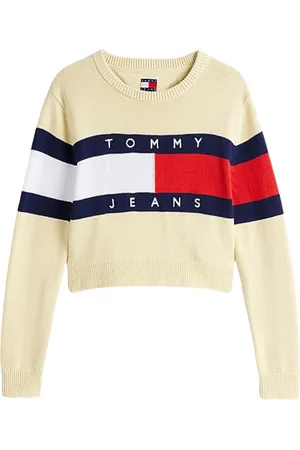 Tommy Hilfiger Mujer, Jerseys, Amarillo, Talla: L