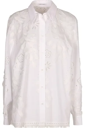 Alberta Ferretti Mujer, Blusas y Camisas, Blanco, Talla: M