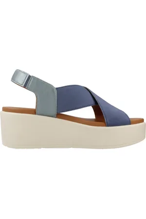 Geox Mujer, Zapatos, Azul, Talla: 38 EU