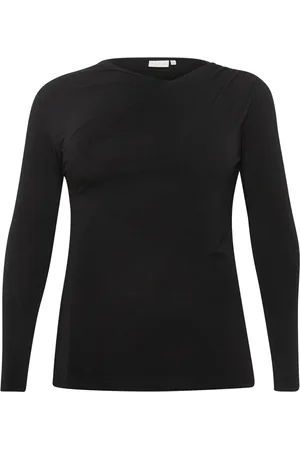 Kaffe Mujer, Camisetas, Negro, Talla: M