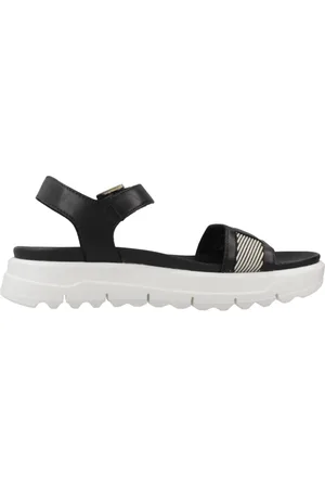 Geox Mujer, Zapatos, Negro, Talla: 37 EU