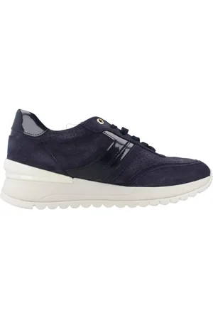 Geox Mujer, Zapatos, Azul, Talla: 39 EU