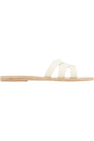 Ancient Greek Sandals Mujer, Zapatos, Blanco, Talla: 38 EU