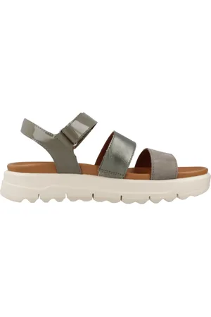 Geox Mujer, Zapatos, Verde, Talla: 37 EU