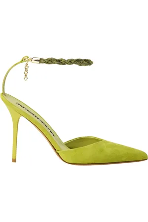 Hibourama Mujer, Zapatos, Verde, Talla: 40 EU