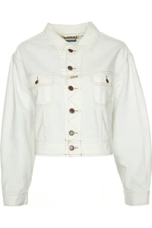 Replay Mujer, Chaquetas, Blanco, Talla: L