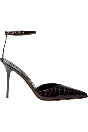 Hibourama Mujer, Zapatos, Rojo, Talla: 40 EU