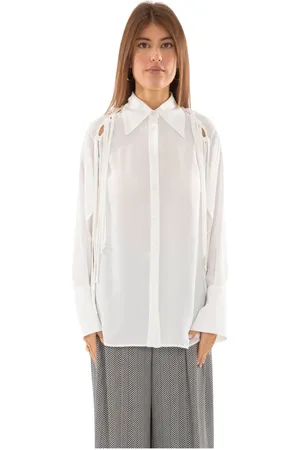 BABYLON Mujer, Blusas y Camisas, Blanco, Talla: XS