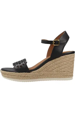 Geox Mujer, Zapatos, Negro, Talla: 38 EU