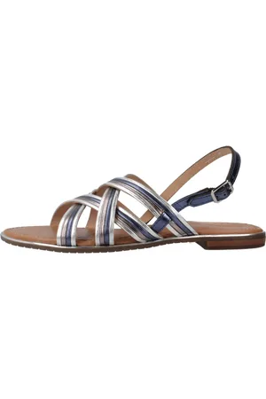 Geox Mujer, Zapatos, Azul, Talla: 39 EU