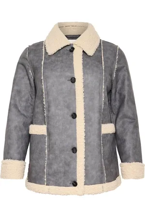 Kaffe Mujer, Chaquetas, Gris, Talla: 2XL