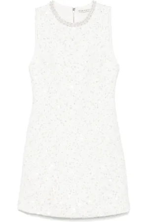 ALICE+OLIVIA Mujer, Vestidos, Blanco, Talla: S