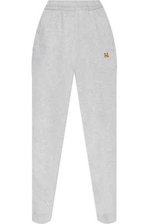 Maison Kitsuné Mujer, Pantalones, Gris, Talla: XS
