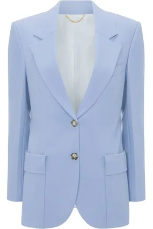 Victoria Beckham Mujer, Chaquetas, Azul, Talla: M