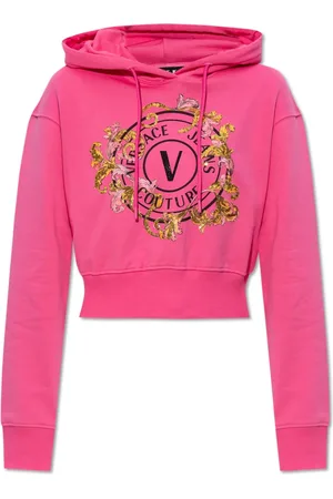 VERSACE Mujer, Sudaderas, Rosa, Talla: M