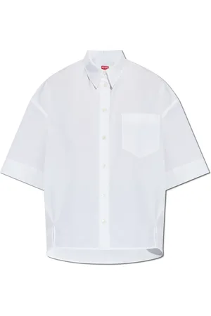 Kenzo Mujer, Blusas y Camisas, Blanco, Talla: L