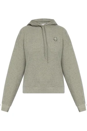 Maison Kitsuné Mujer, Sudaderas, Gris, Talla: L