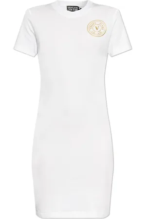 VERSACE Mujer, Vestidos, Blanco, Talla: L