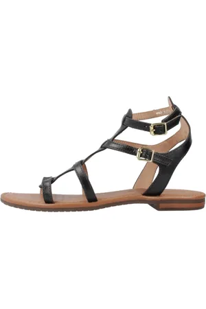 Geox Mujer, Zapatos, Negro, Talla: 38 EU