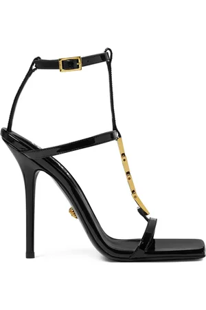 VERSACE Mujer, Zapatos, Negro, Talla: 37 EU