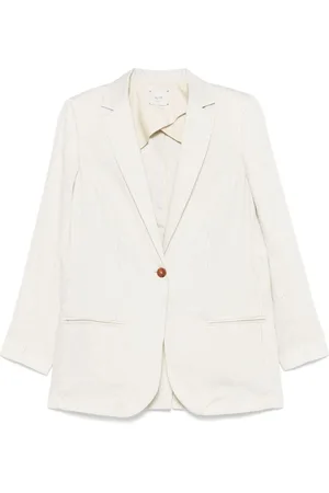 ALYSI Mujer, Chaquetas, Blanco, Talla: 2XS