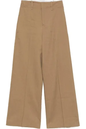 ALYSI Mujer, Pantalones, Marrón, Talla: L
