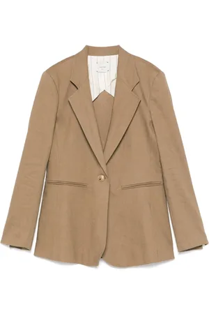 ALYSI Mujer, Chaquetas, Marrón, Talla: M