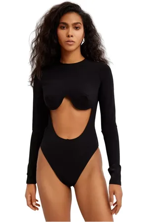 Jean Paul Gaultier Mujer, Camisetas, Negro, Talla: S