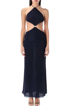 Oseree Mujer, Vestidos, Azul, Talla: M