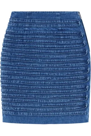 VERSACE Mujer, Faldas, Azul, Talla: M