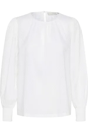 Kaffe Mujer, Blusas y Camisas, Blanco, Talla: M