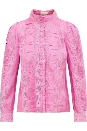 LOVESHACKFANCY Mujer, Blusas y Camisas, Rosa, Talla: L