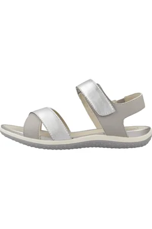 Geox Mujer, Zapatos, Gris, Talla: 38 EU