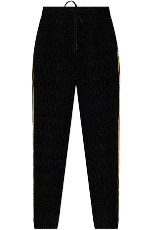VERSACE Unisex, Pantalones, Negro, Talla: L