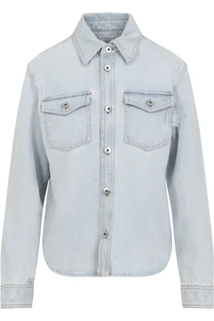 Bottega Veneta Mujer, Chaquetas, Azul, Talla: 2XS
