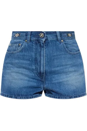 VERSACE Mujer, Pantalones cortos, Azul, Talla: W29