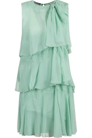 Alberta Ferretti Mujer, Vestidos, Verde, Talla: S