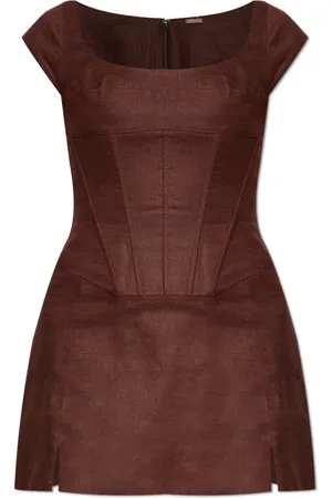Cult Gaia Mujer, Vestidos, Marrón, Talla: M